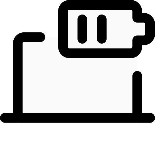 Mobile electronics computer power icon