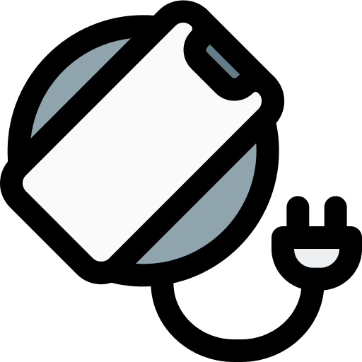 Plug mobile phone charging plug icon