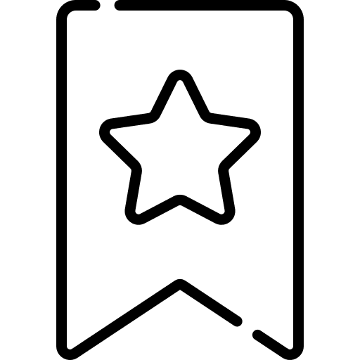 Bookmark bookmark insignia shapes icon