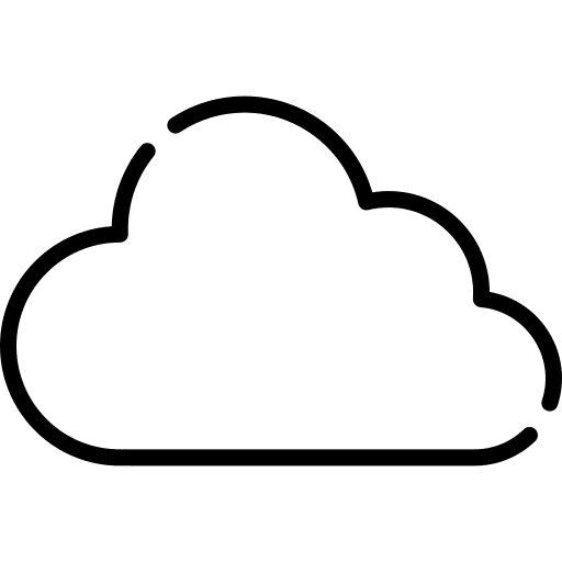 Cloud computing ui cloud data integration icon