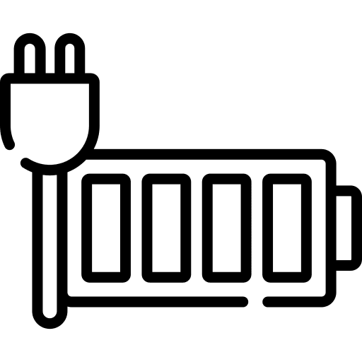 Battery communications ui vintage icon