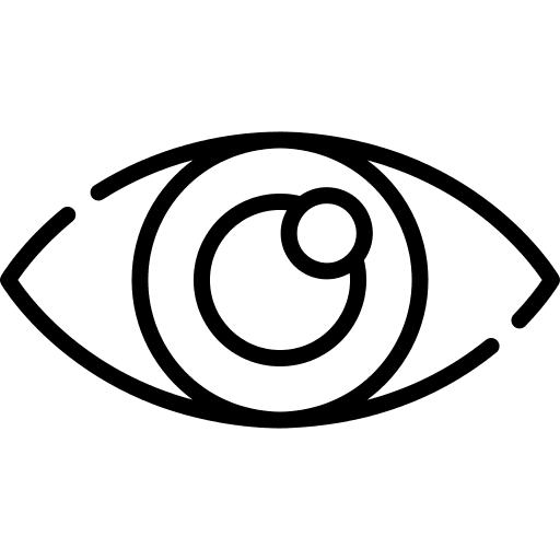 Eye witness visualization ui icon