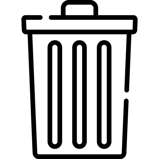 Recycle bin recycle waste recycle bin icon