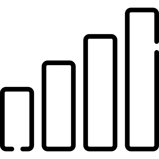 Signal signal celular phone coverage icon