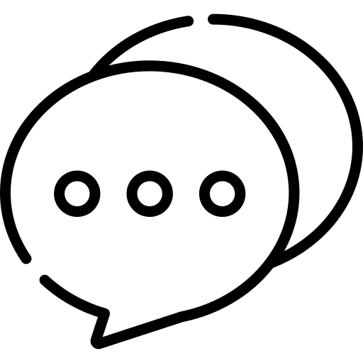 Speech bubble forum word speech bubble icon