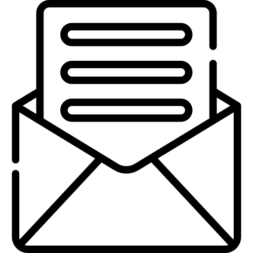 Email letter social communications icon