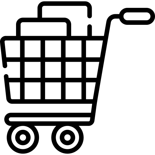 Shopping cart trolley shopping center shopping cart icon