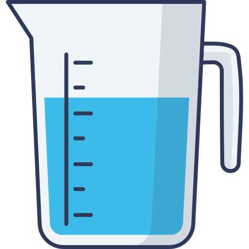 Measuring cup cooking kitchen food and restaurant icon