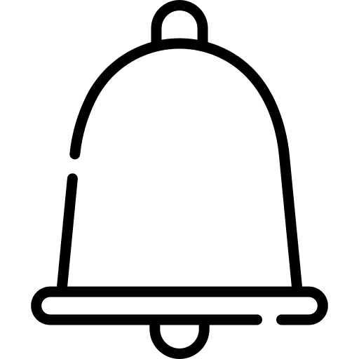 Notification musical instrument bell ui icon