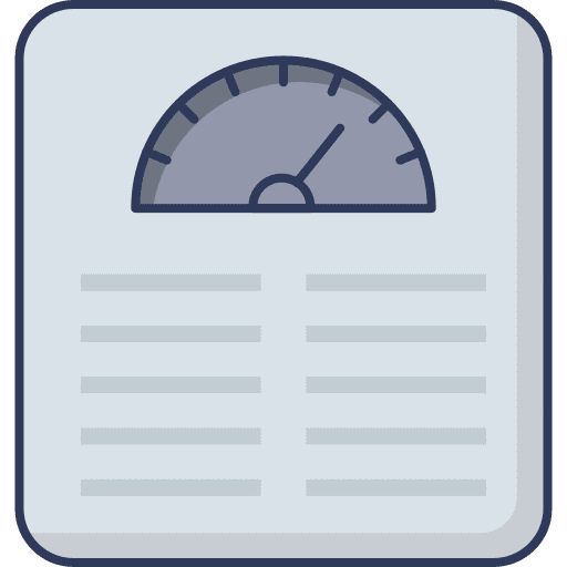 Weighing machine sports and competition weight scale healthcare and medical icon