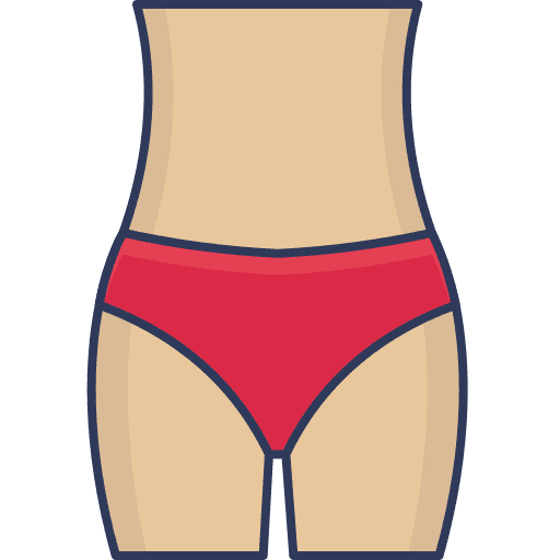 Weight loss beauty fitted healthcare and medical icon