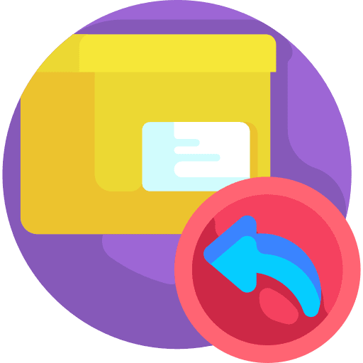 Return order return product icon