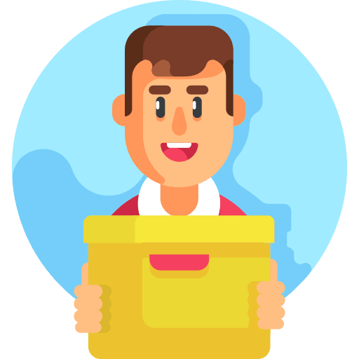 Delivery man delivery man avatar man icon