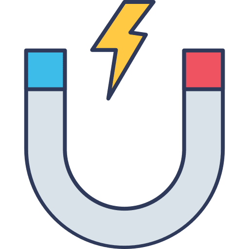 Magnet energy magnet magnetism icon