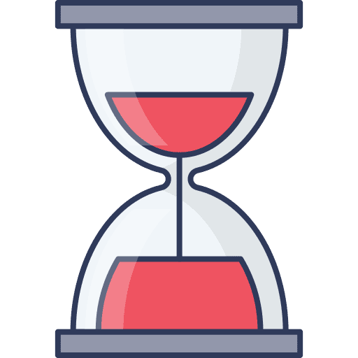 Sand clock sand clock hourglass wait icon