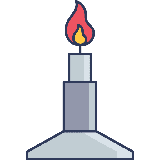Bunsen burner bunsen burner burner laboratory icon