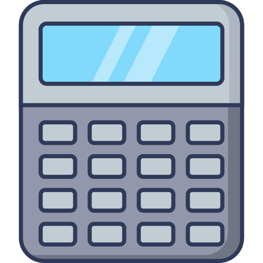 Calculator calculating calculation technology icon