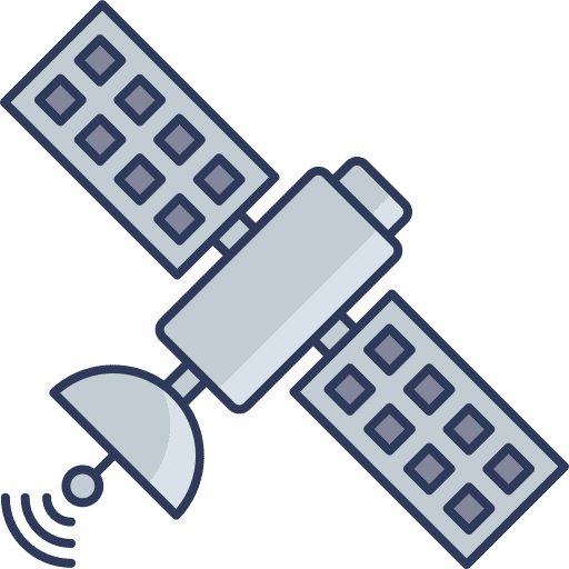 Satellite space satellite technology icon