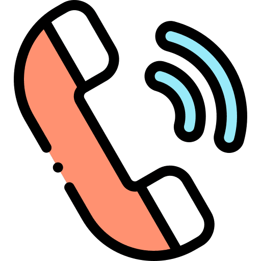 Phone call communications phone contact us icon