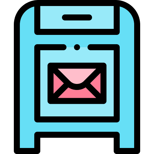 Mailbox communications mail letter icon