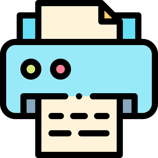 Printer technology printing printer icon