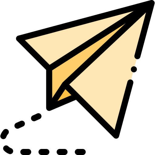 Send fly message ui icon