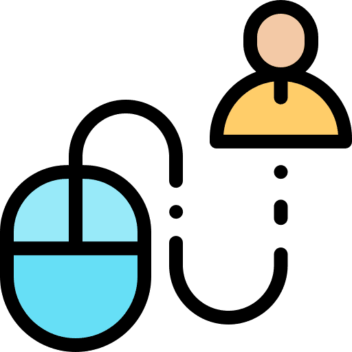 Contact contact us email online icon