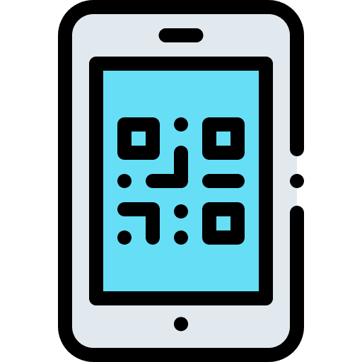 Barcode bar code scanner barcode mobile phone icon