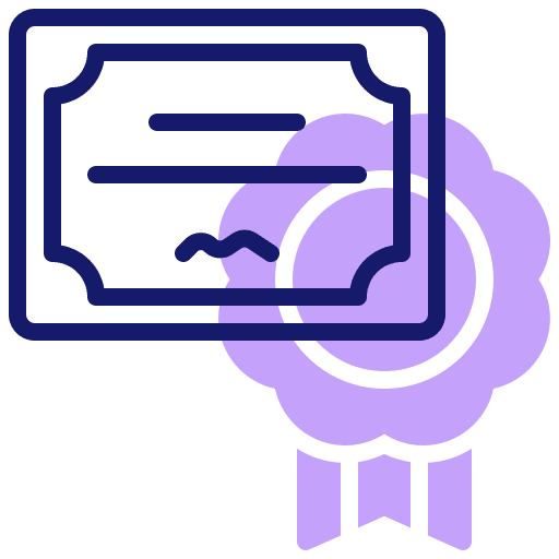 Certificate certificate document diploma icon