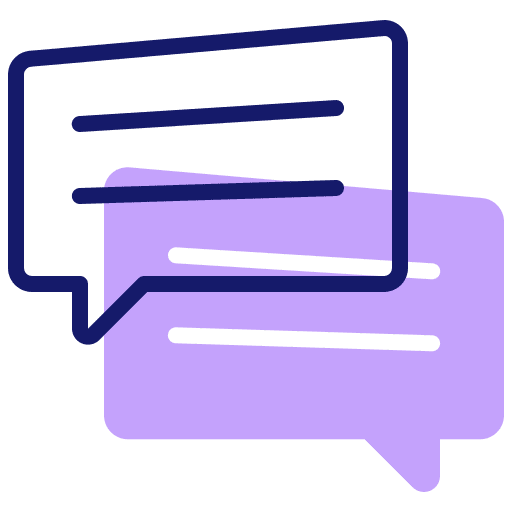 Conversation chat comment communications icon