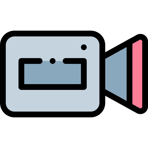 Video camera technology video video camera icon