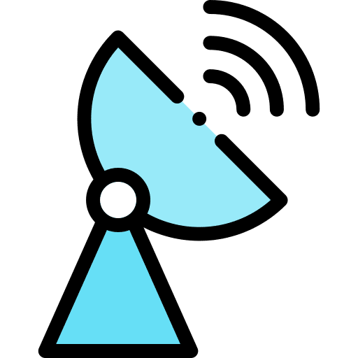 Wifi wireless internet communications signal icon