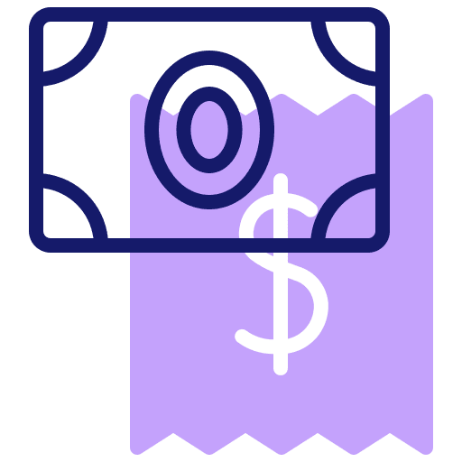 Paper money paper money payment business and finance icon