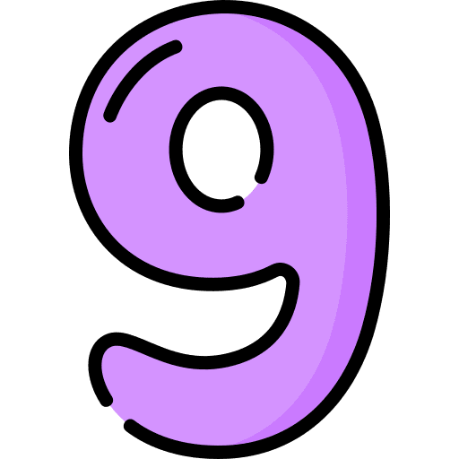 Nine nine interface number icon