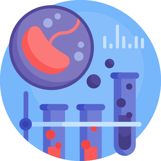 Embryo technology pregnancy healthcare and medical icon