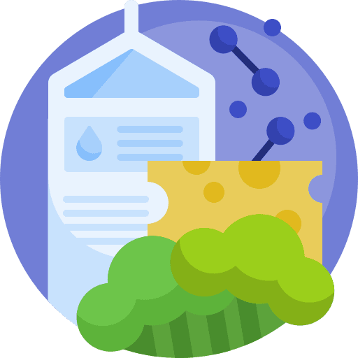 Food process chemistry food icon