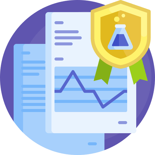 Patent education laboratory lab icon