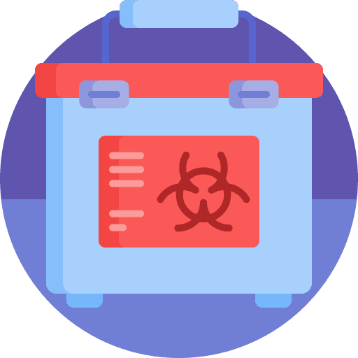 Biohazard industry danger biohazard icon