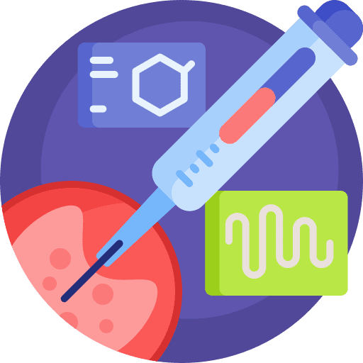 Insemination syringe artificial pregnancy icon