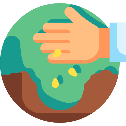 Sow hand cultivator gardening icon