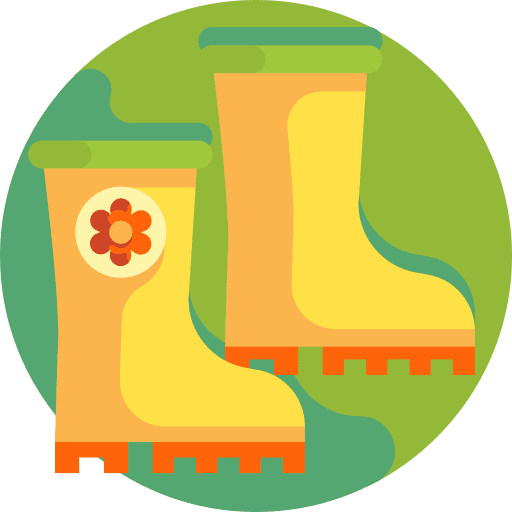 Boots shoes footwear farming icon
