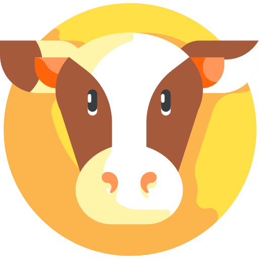 Cow animals mammal animal icon
