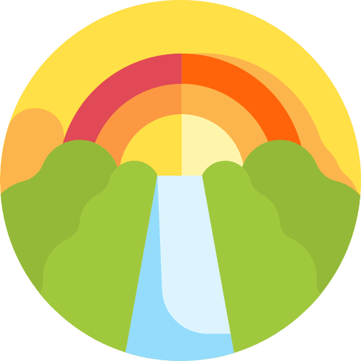 River river landscape water icon