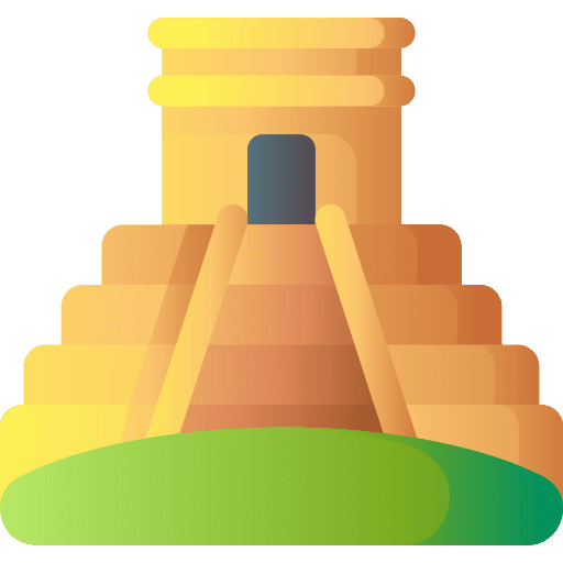 Aztec pyramid architecture and city cultures aztec pyramid icon