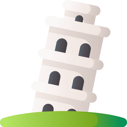 Pisa tower pisa tower tuscany monuments icon