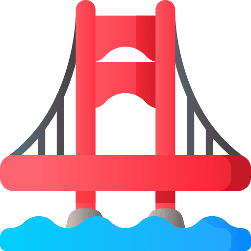 San francisco canal monument architecture and city icon