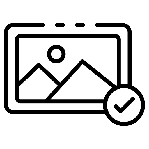 Photo gallery interface art and design photo gallery icon