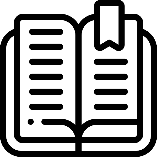 Books reading books library icon