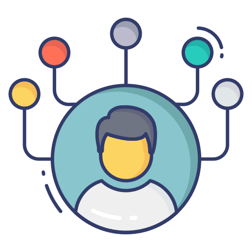 Infographic infographic man info icon