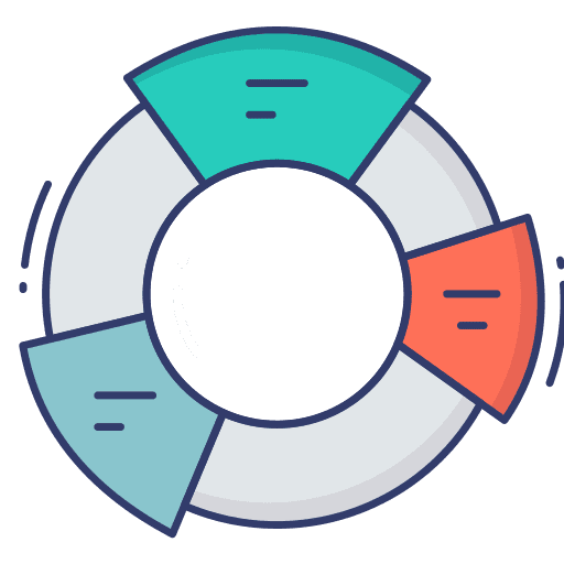 Diagram business and finance info statistics icon